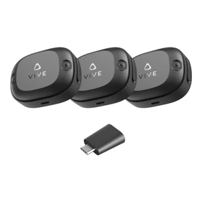 Abbildung von VIVE Ultimate Tracker 3 Paket + Dongle Full Body Tracking für VR