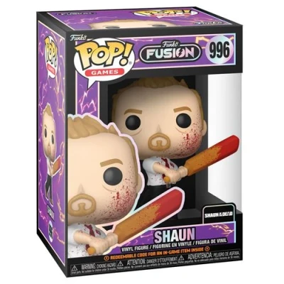 Abbildung von Funko POP! Games: Fusion Shaun of The Dead Vinyl Sammelfigur Geschenkidee Offizielle Handelswaren Spielzeug Für Kinder und Erwachsene Video Games Fans Modellfigur Sammler