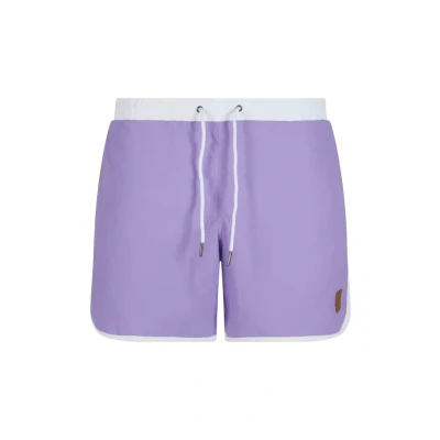 Abbildung von Urban Classics Retro Badeshorts, Herren, Größe: 4XL, Lavender white