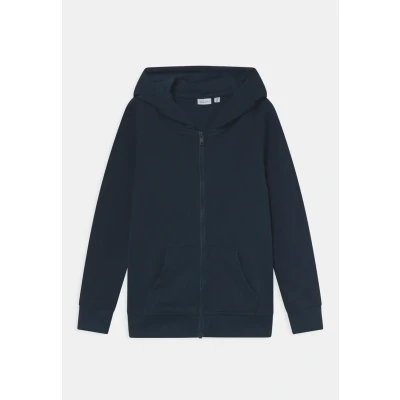 Abbildung von Name it Nkmnesweat CARD HOOD Sweatjacke für Kinder, Größe: 98, Dark sapphire