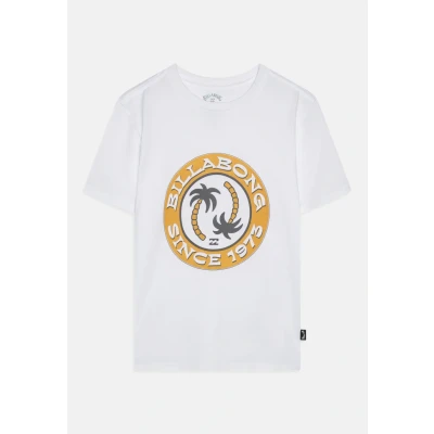 Abbildung von Billabong Tropical PETS Unisex Tshirt print für Kinder, Größe: 159 164, White