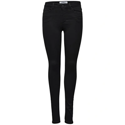 Abbildung von ONLY Onlroyal HIGH Jeans Skinny Fit, Damen, Größe: Sx32, Black