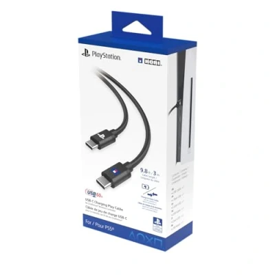 Abbildung von USB C auf Ladekabel Charge &amp; Play für DualSense™ Wireless Controller Offiziell Sony Lizenziert