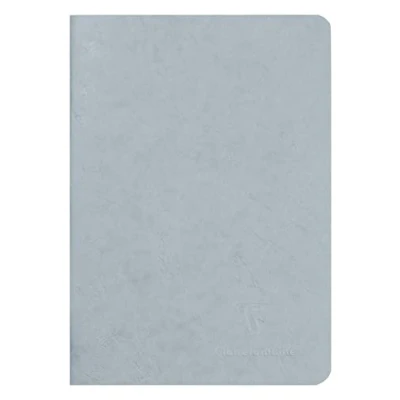 Abbildung von Clairefontaine 733165C Heft AgeBag (DIN A5, 14,8 x 21 cm, liniert, ideal für Ihre Notizen und Zeichnungen, 48 Blatt) 1 Stück grau