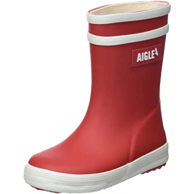 Abbildung von Aigle Unisex Baby FLAC 2 Gummistiefel, Rouge New, 19 EU