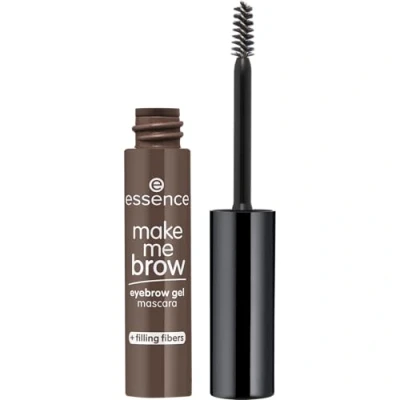 Abbildung von essence make me BROW eyebrow gel mascara, Augenbrauengel, Nr. 07, Braun, definierend, gelig, vegan, ohne Mikroplastikpartikel, Nanopartikel frei, Parfüm, 1er Pack (3.8ml)