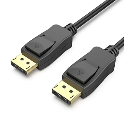 Abbildung von BENFEI [VESA Zertifiziert] DisplayPort DP 1.2 Kabel 1,8M 4K, auf 4K@60Hz 2K@165Hz/144Hz/120Hz, geeignet für PC Monitor Gaming Grafikkarte