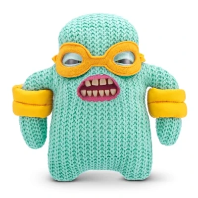 Abbildung von Fuggler Vacay Vibes von ZURU, Funny Ugly Monster, Plüsch, zum Sammeln, Spielzeug (Mr Needles Mint)