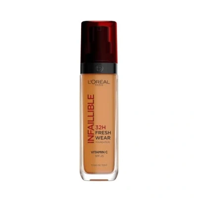 Abbildung von L&#039;Oréal Paris Make up, Wasserfest und langanhaltend, Flüssige Foundation mit LSF 25, Infaillible 32H Fresh Wear Nr. 330 Hazelnut, 30 ml