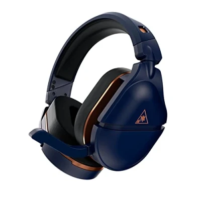 Abbildung von Turtle Beach Stealth 700 Gen2 Max Kobalt Multiplattform Kabelloses Bluetooth Gaming Headset mit 40+ HR Akkulaufzeit für PS5, PS4, PC und Mobil