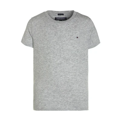 Abbildung von Tommy Hilfiger BOYS basic Tshirt für Kinder, Größe: 74, Grey heather