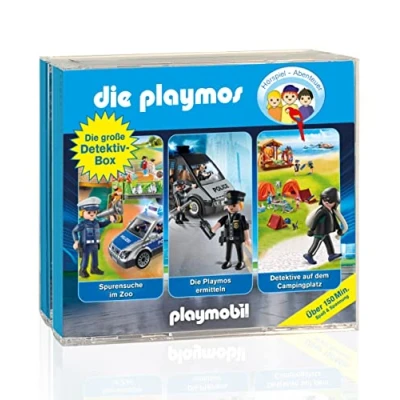 Abbildung von Die Playmos große Detektiv Box (Original Playmobil Hörspiele)