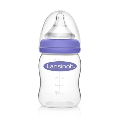 Abbildung von Lansinoh Babyflasche mit NaturalWave Sauger Gr. S, 160 ml