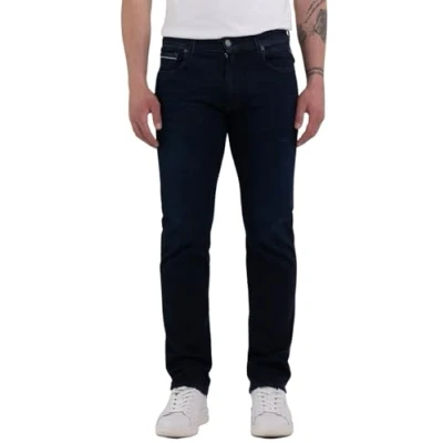 Abbildung von Replay Grover Pants Jeans Straight Leg, Herren, Größe: 32x32, Dark blue