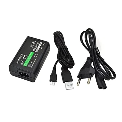 Abbildung von WICAREYO Netzteil Ladegerät für PS Vita 2000, Wand Aufladeeinheit Adapter EU Stromkabel 2000