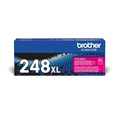 Abbildung von Brother TN248XLM Hohe Ergiebigkeit Magenta original Box Tonerpatrone für DCP L3515, L3520, L3555, L3560, HL L3220, L3240, MFC L3740, L3760, L8340, L8390