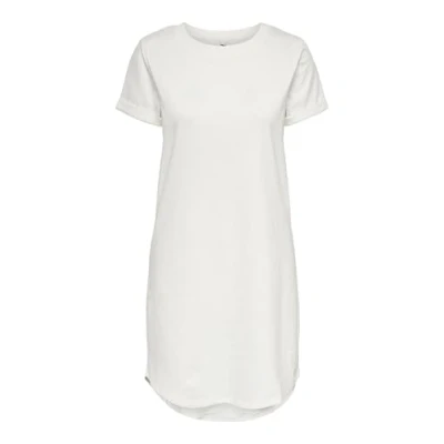 Abbildung von JDY Damen JDYivy Life S/S Dress Jrs Noos Kleid, Cloud Dancer,M