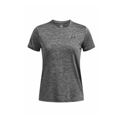 Abbildung von Under Armour Short Sleeves Techtwist Sport Tshirt castlerock, Damen, Größe: Large, Castlerock