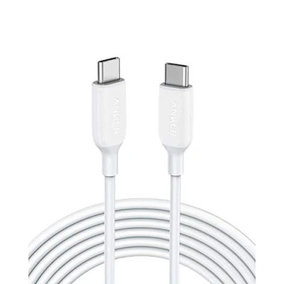 Abbildung von Anker PowerLine III USB C auf Kabel, blitzschnelles Ladekabel 60W, 300cm lang für iPhone 16/15 Serie, MacBook Pro/Air, iPad Galaxy S24, Pixel, Switch, LG und mehr