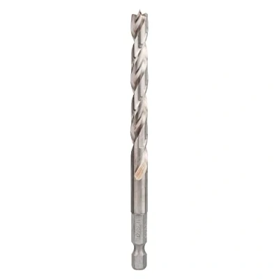 Abbildung von Bosch Professional Holzspiralbohrer mit 1/4 Sechskantschaft HSS Durchmesser: 8/Gesamtlänge in mm: 117