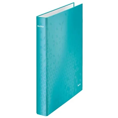 Abbildung von Leitz 42410051 Ringbuch wow, A4, PP, 2 Ringe, 25 Cm, eisblau