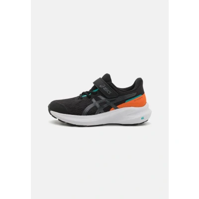 Abbildung von Asics GT 1000 Unisex Laufschuh Straße für Kinder, Größe: 33, Black/jasper green Schuhe