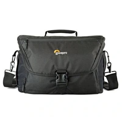 Abbildung von Lowepro Nova 200 AW II Black, Kuriertasche, Schwarz