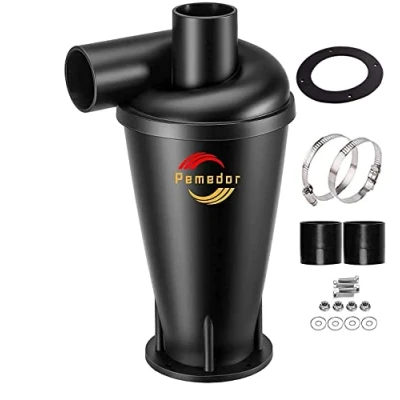 Abbildung von Hocheffiziente Zyklon Staubsauger Filter Pulver Staubsammler Trenner Industrie mit Flansch Sockel…