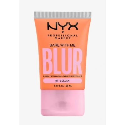 Abbildung von Nyx Professional Makeup BARE WITH ME BLUR TINT Foundation, Damen, Größe: 30 g, Golden