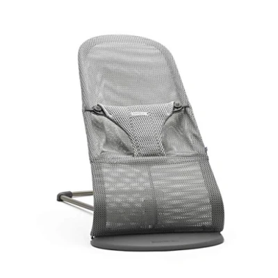 Abbildung von BabyBjörn Babywippe Bliss, Netzstoff, Grau