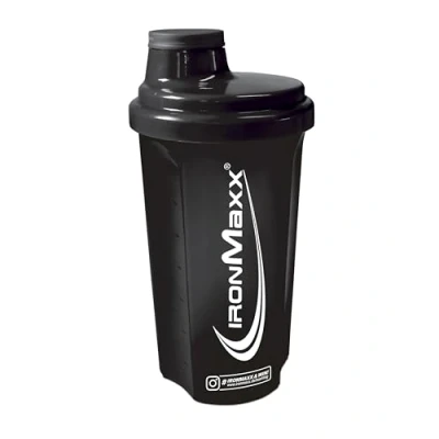 Abbildung von IronMaxx Eiweiß Shaker mit Drehverschluss, Schwarz Braun, 700 ml, 1 Stück (1er Pack)