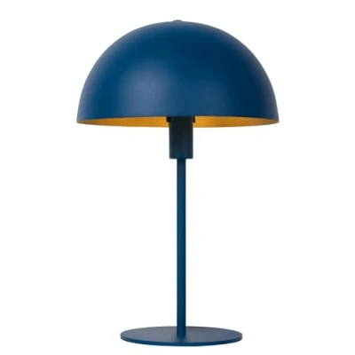 Abbildung von Tischleuchte Siemon aus Stahl, Ø 25 cm, blau
