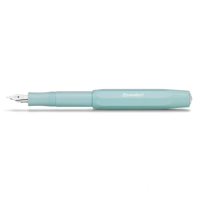 Abbildung von Kaweco SKYLINE SPORT Füllhalter Mint I Premium Füllfederhalter für Tintenpatronen mit hochwertiger Stahlfeder 13 cm Füller in Türkis Federbreite: M (Medium)