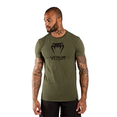 Abbildung von Venum Herren Classic T shirt shirt, Khaki, XL EU