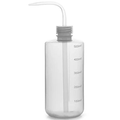 Abbildung von Labasics Chemische Waschflaschen, 1er Pack Kunststoff Sicherheit Lab Squeeze Flasche Waschen Flasche, LDPE mit schmalem Mund Chemical Wash Bottle, 500 ml (8 oz)/1 Stück