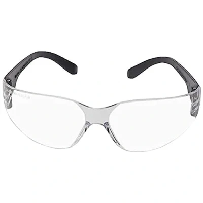 Abbildung von JSP Junior Stealth 7000 klare HC Linse (EN166.1.F.H.K) (ASA918 321 100), clear frames with Black arms.