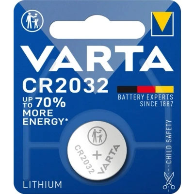Abbildung von Batterie Varta Knopfzelle CR2032 1er a. Karte