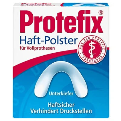 Abbildung von Protefix Haft Polster für Vollprothesen Unterkiefer Wirksamer Schutz vor Druckstellen und Entzündungen 30