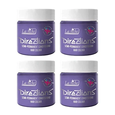 Abbildung von La Riche Directions Semipermanente Haarfarbe 100 ml Dose 4 Packung (Wisteria)