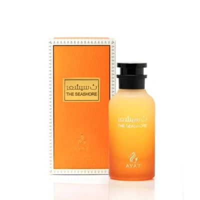 Abbildung von Eau de Parfum Ombre 100 ml AYAT PERFUMES Arabian Duft von Dubai für Männer und Frauen, Hinweise: Oud Weihrauch Himbeere (The Seashore)