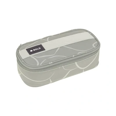 Abbildung von LÄSSIG Bold Schlampermäppchen Stiftemäppchen Schule/School Spacy Pencil Case Curve sage