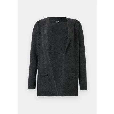 Abbildung von Vero Moda Doffy OPEN HOOD NOOS Strickjacke, Damen, Größe: XS, Black melange