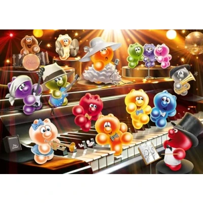 Abbildung von Ravensburger Puzzle 12001251 Gelini machen Musik 1000 Teile für Erwachsene und Kinder ab 14 Jahren,