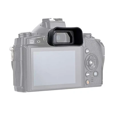 Abbildung von Große Augenmuschel Silikon für Olympus OM D E M1, M1 Mark II, III Kamera Ersetzt EP 12, 13 Okular