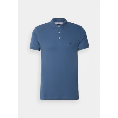 Abbildung von Tommy Hilfiger 1985 SLIM Poloshirt, Herren, Größe: XS, Aegean sea