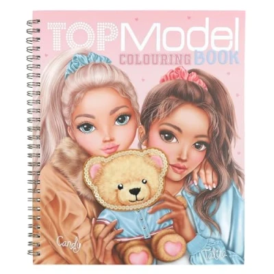 Abbildung von Depesche 13210 TOPModel Team Teddy Malbuch mit 40 Seiten zum Gestalten von Model und Motiven, inkl. 1 Stickerbogen