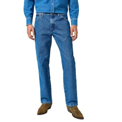 Abbildung von Wrangler Herren Jeans 13MWZ, Original Regular Bootcut Fit, Straight Leg, Stonewashed, 34W / 30L