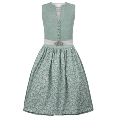 Abbildung von Stockerpoint Damen Dirndl Franka Kleid Für Besondere Anlässe, Salbei, 38 EU
