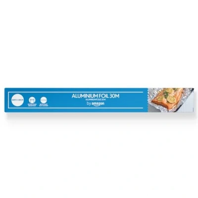 Abbildung von by Amazon Alufolie, 30 m x 29 cm