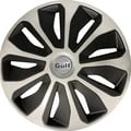 Abbildung von Gulf Gt7 15 Front silber/innen schwarz Radzierblende